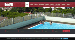 Desktop Screenshot of hotelvienna.it